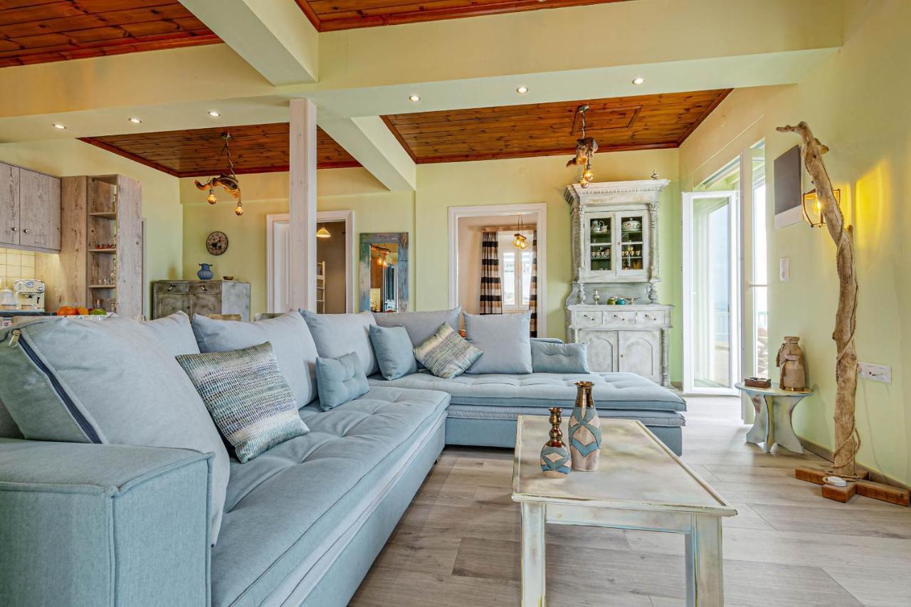 Villa Orizontas Corfu, Private Villa With Breathtaking Views Loutses Exterior photo